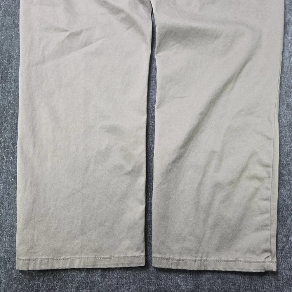 Levis 541 Pants Mens 40x30 Khaki Beige Athletic Taper Stretch Khakis Preppy